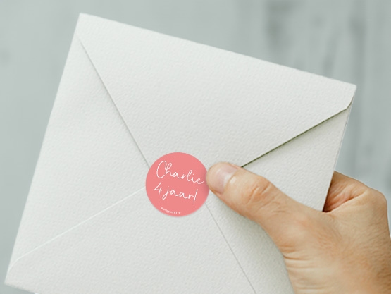 Sluitstickers - Verjaardag