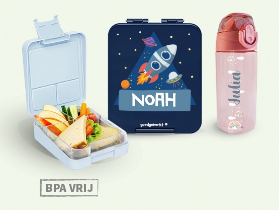 Lunchset – Broodtrommel & Drinkfles 