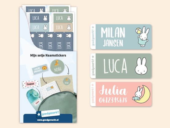 Nijntje Naamstickers