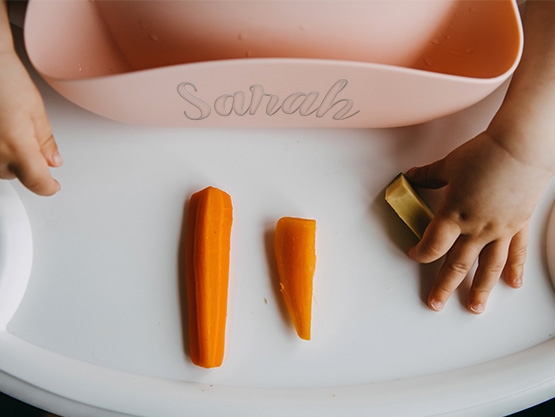 Siliconen Slabbetje met naam