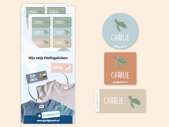 Kledingsticker Voordeelset - Thema