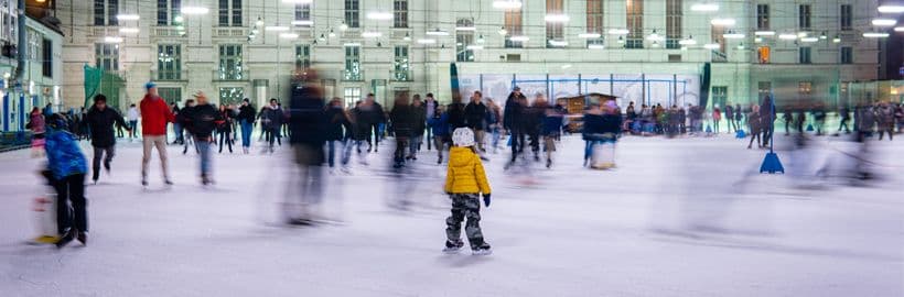 Schaatsen met kinderen