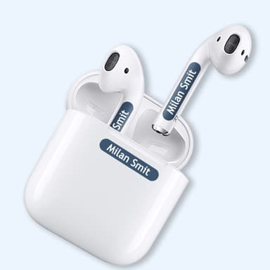 Mini XS Naamstickers