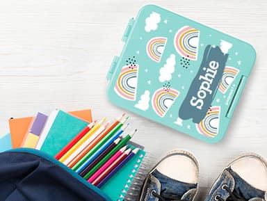 Broodtrommel met naam Thema