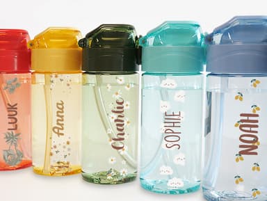 Drinkfles met naam Design