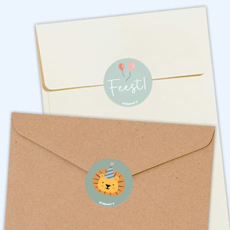 Sluitstickers - Verjaardag