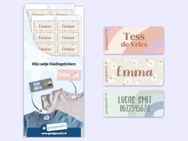 Design Kledingstickers