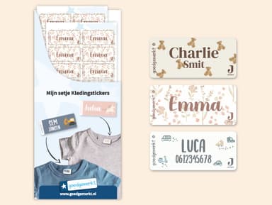 Kledingstickers - Jollein