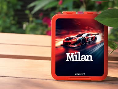 Broodtrommel met naam – Real World