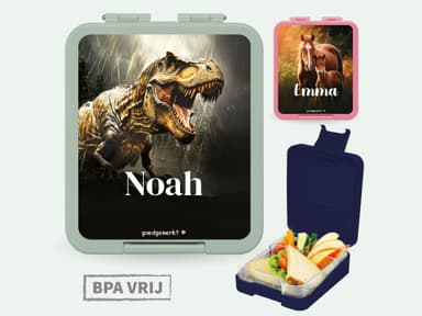 Broodtrommel met naam – Real World