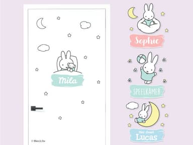 Nijntje Deurstickers