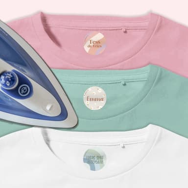 Ronde Instrijklabels - Design