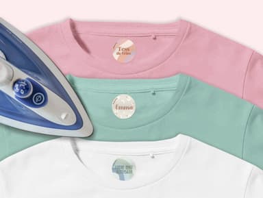 Ronde Instrijklabels - Design