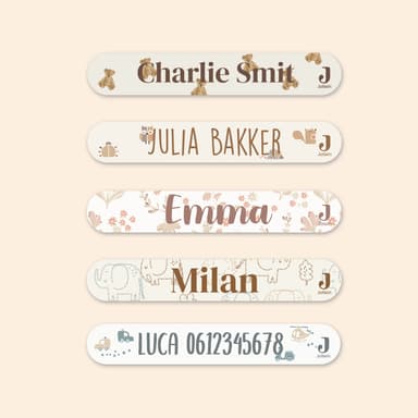 Mini Naamstickers - Jollein