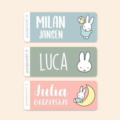 Nijntje Naamstickers