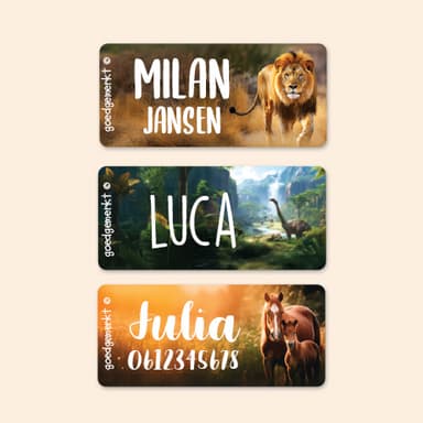 Real World Kledingstickers