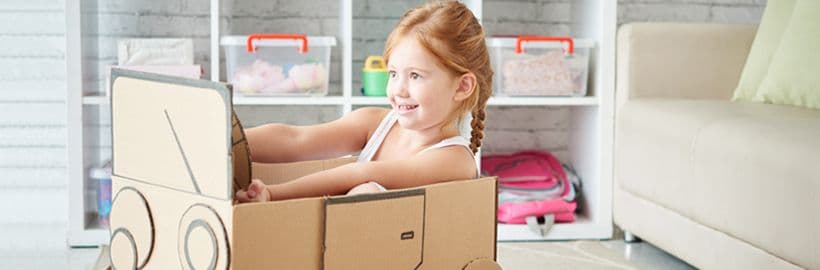 Wat te knutselen met een doos?