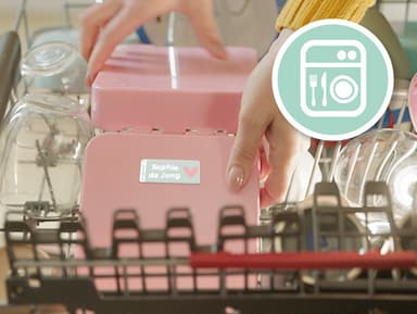 Kleine Thema Naamstickers