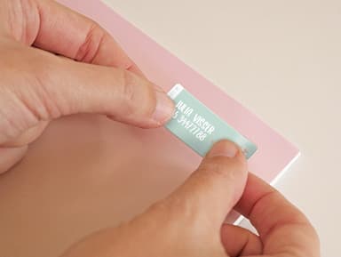 Kleine Thema Naamstickers