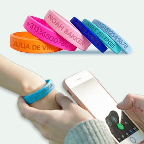 Naambandjes instructies