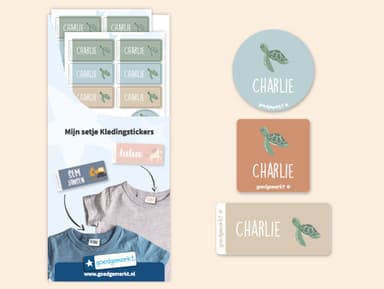 Kledingsticker Voordeelset - Thema