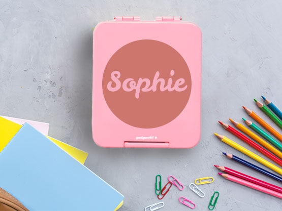 Gepersonaliseerde broodtrommel