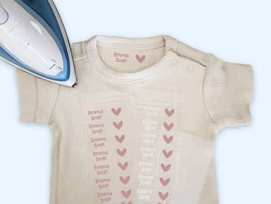 Strijklabels – Transfer