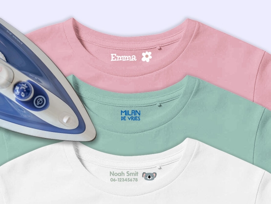 Strijklabels – Transfer