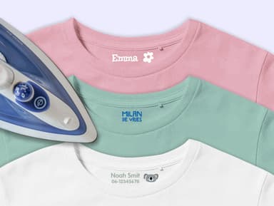 Strijklabels – Transfer