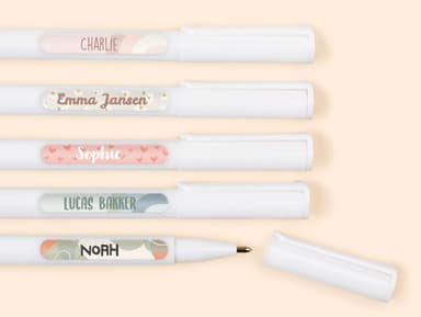 Mini Design Naamstickers