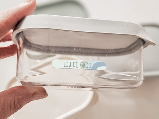 Mini Design Naamstickers