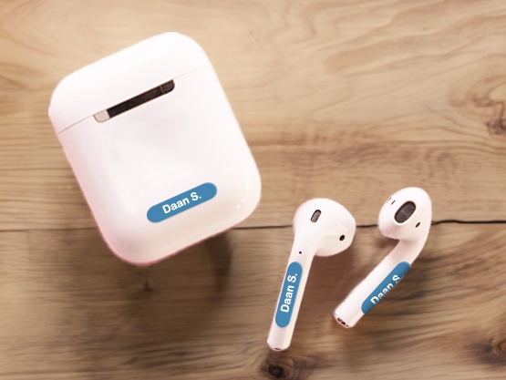 Mini XS Naamstickers