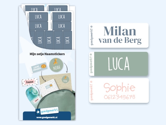 Kledingstickers - Eenkleurig