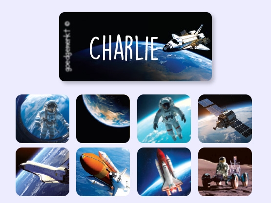 Real World Kledingstickers