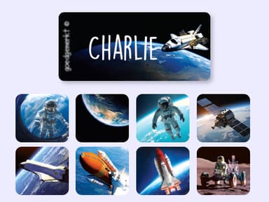 Real World Kledingstickers