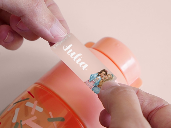 TOPModel Kleine Naamstickers