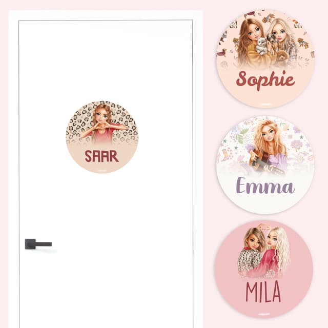 TOPModel Deurstickers