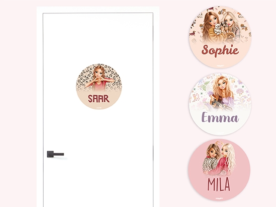 TOPModel Deurstickers