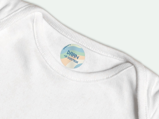 Ronde Instrijklabels - Design