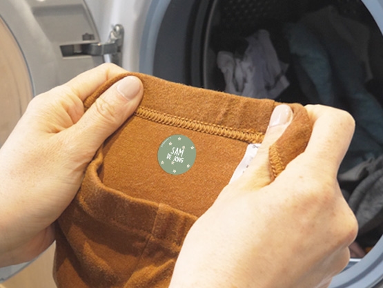 Ronde Instrijklabels - Design