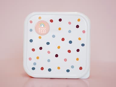 Ronde Thema Naamstickers