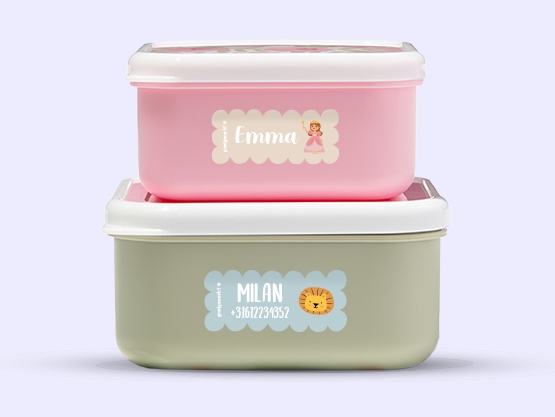 Wave Thema Naamstickers